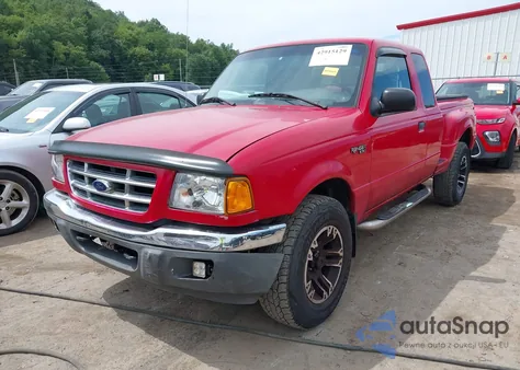 2002 Ford Ranger Edge/Xlt из США, поврежденный, VIN 1FTZR45E02PA73405